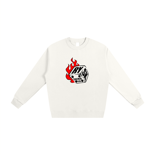 Flaming Dice Sweatshirt